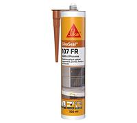 Sika Mastic acrylique SikaSeal 107 - spécial maçonnerie portes/fenêtres, acajou 300 ml