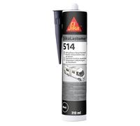 SIKA - Mastic butyle - SikaLastomer-514 noir - Mastic d'étanchéité tamponnable pour joints amovibles - 310 ml