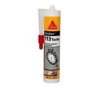 SIKA - Mastic-colle à prise ultra rapide et maintien immédiat - Sikafex 113 Turbo Blanc - Colle d'assemblage utilisable en intérieur et extérieur - Multi-supports - 290ml