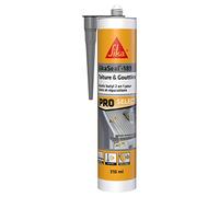 Sika Mastic et colle butyle 2 en 1 SikaSeal-189 Toiture et gouttière Gris 310 ml