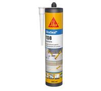 Sika – Mastic sanitaire SikaSeal 108 Blanc – Anti-moisissures, multi-supports, 300 ml