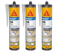 SIKA - Mastic Cuisine & Salle de Bain - SikaSeal 108 - Transparent - 3x300ml