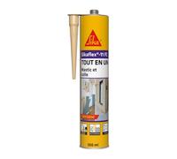 SIKA - Mastic joint et colle multi-usages - Tout en un - Multisupports - Sikaflex 11 FC Purform Beige - Intérieur et extérieur - Idéal travaux de bricolage - Durcit rapidement - 300 ml