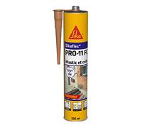 SIKA - Mastic polyuréthane PU tout en 1 - Sikaflex PRO 11 FC Purform Beige - Collage puissant - Mastic multi-matériaux - Etanche - Intérieur et Extérieur - Construction et Bricolage - 300ml