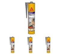SIKA - Mastic polyuréthane PU tout en 1 - Sikaflex PRO 11 FC Purform Gris Béton - Collage puissant - Mastic multi-matériaux - Etanche - Intérieur et Extérieur - Construction et Bricolage - 300ml