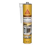 Sika Mastic polyuréthane SikaSeal-183 Façade & Sol – Étanche à l’air et à l’eau – Gris béton 300 ml