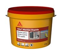 Sika – Mortier prêt à gâcher Mortier Rapide – Anti-fuites, prise très rapide – 5 kg