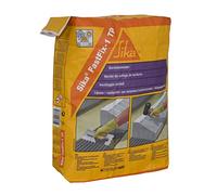 SIKA - Mortier de collage de bordures - Sika FastFix 1 TP Gris - Collage et joints de bordures de trottoir, en béton ou en pierre - Excellente adhérence sur béton et enrobé bitumineux - 25kg