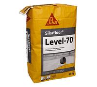 SIKA - Mortier de Sol autonivelant spécial Chape Mince - Sikafloor Level-70 Gris - Mortier de rénovation et d'égalisation pour sols industriels, tertiaires, balcons et terrasses - 25kg