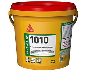 SIKA - Mortier passivation anticorrosion - Monotop 1010 - Gris - 3,2kg | Protection anticorrosion des aciers - Primaire d’adhérence béton et métal - Excellente adhérence - Application facile