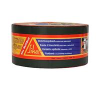 SIKA Multiseal Gris, Bande d'étanchéité autocollante résistante à la déchirure, aux intempéries, multi-supports, 75mm x 10m