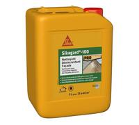 SIKA - Nettoyant de façade - Sikagard 100-5L | Désincrustant prêt à l’emploi - Elimine traces noires, vertes et rouges - Sans rinçage - Multisupports - 25 à 40m²