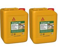 SIKA - Nettoyant de façade - Sikagard 100 - Désincrustant - Multisupports -Idéal contre les traces noires, vertes et rouges - Sans rinçage - Prêt à l'emploi - Pour 25 à 40m2-5L (Lot de 2)