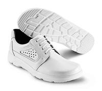 Sika Optimax 172000 Chaussures à lacets O1 SRA - Idéal pour hôpital et soins, hôtel/restaurant/cantine, service et nettoyage, industrie pharmaceutique et alimentaire, Blanc., 50 EU