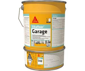 SIKA - Peinture de sol intérieur spécial garage - Sikafloor Garage Gris Silex (Proche RAL 7032) - Résine Epoxy - Bonne adhérence sur de nombreux supports - 6kg