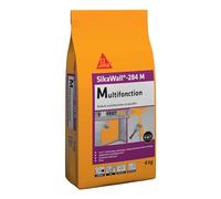 SIKA - Rebouchage, lissage, collage de bande à joints - SikaWall-284 MP Blanc - Enduit multifonction en poudre - Int/Mur et plafond - Prêt à l'emploi - Sec au toucher en 2h - Environ 4m² - 4kg