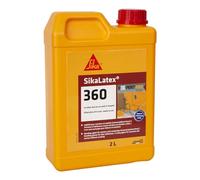 SIKA - Résine d’accrochage et cure - SikaLatex 360-2L | Améliore l’adhérence et l’étanchéité des mortiers et enduits - Prêt à l’emploi - Compatible ciment, plâtre et chaux