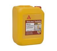 Sika Résine d'adhérence SikaLatex Evolution – Prêt à l'emploi, étanchéité – 5L Blanc