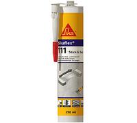 Sika - Sikaflex-111 Stick & Seal Colle de montage élastique pour matériaux d'isolation tels que EPS et XPS, 290 ml, blanc