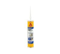 Sika Sikaflex EBT+ | Adhésif, scellant et mastic hybride polyvalent pour portes et fenêtres intérieures, extérieures - Blanc - 300 ml