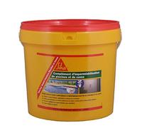 SIKA SikaTop Enduit Peinture Piscines et Caves, Complément d'imperméabilisation en kit, 6,16kg, Blanc