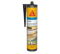 SIKA - Silicone sanitaire Cuisine - SikaSeal-181 - Noir - 300ml | Réalisation de joints - Spécial cuisines - Intérieur/extérieur - Longue durée - Anti-moisissure