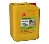 SIKA - Traitement algicide et fongicide - Sikagard 126 Stop Rouge - 5L | Nettoyant désincrustant - Elimine algues rouges - Mur - Toiture - Terrasse - Façade - Dallage - Prêt à l'emploi - 35 à 50m²