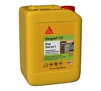 SIKA - Traitement algicide et fongicide - Sikagard 127 Stop Tout en 1-5L | Désincruste algues vertes, rouges, lichens, traces noires - Toiture, façade, sol - Prêt à l'emploi - 35 à 50m²