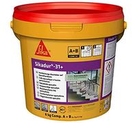 Sikadur 31 EF, Colle Époxydique Multi-Usages bi-composants, 6kg, Gris (uniquement pour les professionnels)