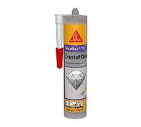 Sikaflex-112 Crystal Clear, Mastic-colle multi-usages transparent maintien immédiat intérieur et extérieur, collage, fissure et joint, 290ml