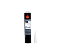 Colle mastic multi-usages SIKA Sikaflex 221 - Gris acier - 300ml