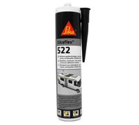 Sikaflex®-522 mastic colle hybride noir 300 ml C25 étanchéité universelle