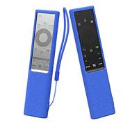 SIKAI Housse Coque en Silicone pour Télécommande Samsung 2021 Solar Remote Control BN59-01357B BN59-01357A BN59-01357D Housse étui de Protection pour Télécommande TV Samsung Anti-dérapant(Bleu)