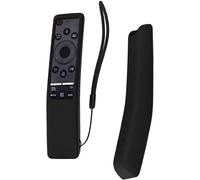 Sikai Silicone Protective Case For Samsung Bn59-01312A Uhd 4K Smart Tv Bluetooth Remote Control Rmcspr1Bp1 Non-Slip Cover For Samsung Remote Control (Black)