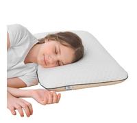 SIKAINI Coussin ergonomique pour jeunes filles - Avec mousse à mémoire de forme - 40 x 60 cm - Idéal comme femme - Oreiller pour un sommeil réparateur avec taie d'oreiller