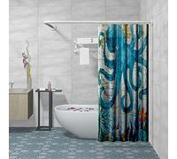 SIKAIQI Barres de Rideau de Douche Extensible en Acier Inoxydable 304 pour Salle de Bain (Grande Taille : Blanc 70-100 x 120-165 cm)