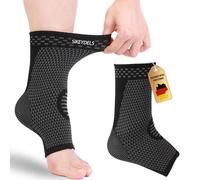 Sikeydels 2 Pièces Chevillère de Maintien Sport,Maintient Cheville,Attelle Chevillere,Avec Bande de Compression,Attelle Cheville Sport/Football/Running pour Homme et Femme,L