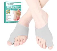 Sikeydels Chaussettes Hallux Valgus,Orthèses Hallux Valgus,Gros Redresseur Orteil, élastique et Doux Chaussettes Correctrices,Correction et Protection pour Femmes et Hommes,Gris