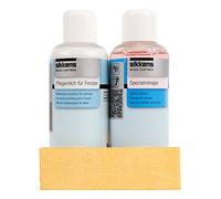 Sikkens fenêtre Kit d'entretien, jamais 250 ml nettoyant spécial et lait de soin