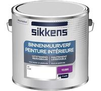 Sikkens - Peinture Intérieure Murs et Plafonds - Finition lisse, facile à appliquer, masque les taches - Velours Blanc 2,5 L