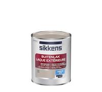 Sikkens - Peinture Laque Extérieure Bois et Fer - Finition tendue, sous-couche intégrée, facile à appliquer - Satin Taupe 0,75 L
