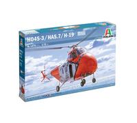 SIKORSKY HO4S-3/HAS.7/H-19 (4 Décos US/UK/ France) - ITALERI 1/72 PLASTIC KIT