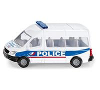 Siku Mercedes Benz Sprinter Police 8,2 cm acier blanc (0806001) Bleu