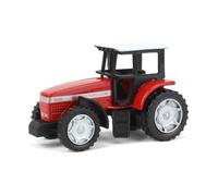 siku 0847, Tracteur Massey-Ferguson, Métal/plastique, Rouge, Tracteur- Jouet pour enfants