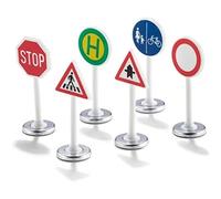 Siku Set de panneaux de signalisation 0857 – 6 pièces, métal/plastique