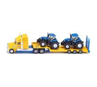 Siku 1/87 Remorque De Tracteur New Holland Avec (2) Tracteurs T7070 Siku-1805