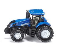 siku 1012, Tracteur New Holland T8,390, métal/plastique, bleu/noir, tracteur jouet pour enfants