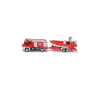 SIKU 10163600005 Unimog Camion De Pompiers Avec Bateau