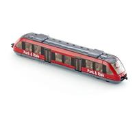 siku 1646, Train De Banlieue, Métal/Plastique,1:120, Rouge, Compatible Avec Autres Jouets SIKU