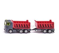 SIKU 10168500002 Camion Avec Benne Et Remorque Basculante